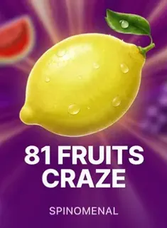 81 Fruits Craze, slot by Spinomenal