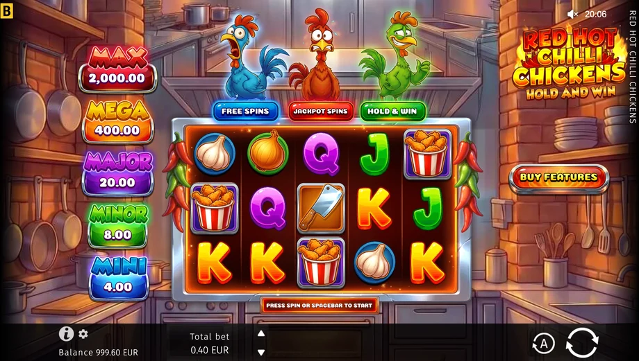 Red Hot Chilli Chickens gameplay screenshot